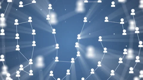 Spinning network connection globe with light effect. Vídeo Stock 153591370