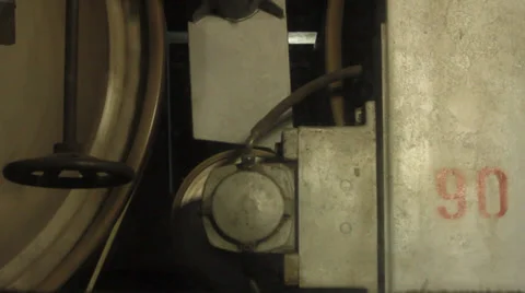 Spinning old cylinder 動画素材 34096148