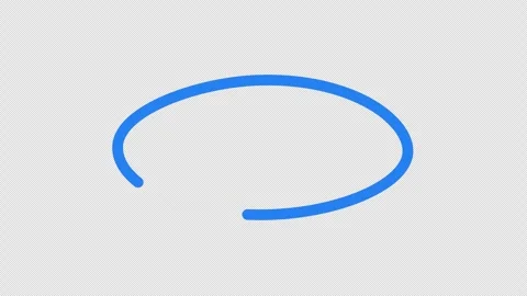 Spinning oval shape with dotted segments loading animation Vídeos de archivo 320014554