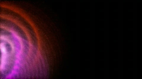 Spinning particle animation Stock Footage 334081
