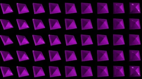 Spinning Pink Box VJ Loops 库存影片 74357150