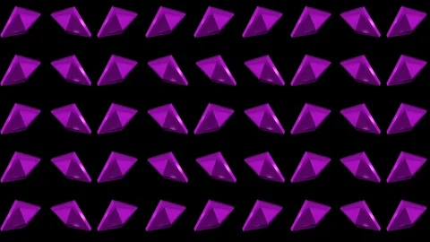 Spinning Pink Box VJ Loops 库存影片 74357400
