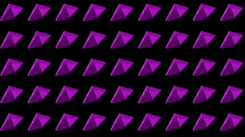 Spinning Pink Box VJ Loops Stock Footage 74357446