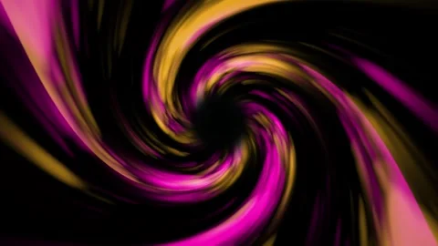 Spinning pink orange hyper tunnel in motion Stock Footage 329319393