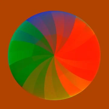 Spinning Pinwheel Stock Illustration