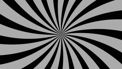 Spinning pop art background gray Video stock 198725289