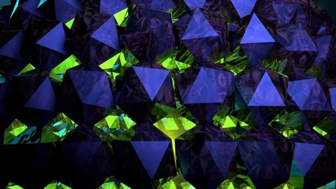 Spinning Prisms Stock Footage 82537928