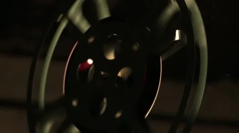 Spinning Projector Wheel Stock Footage 18151405