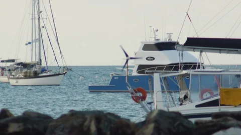 A spinning propeller Stock Footage 91409471