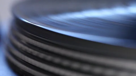 Spinning record Video stock 46492261