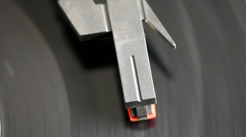 Spinning record player Stock Footage 840648