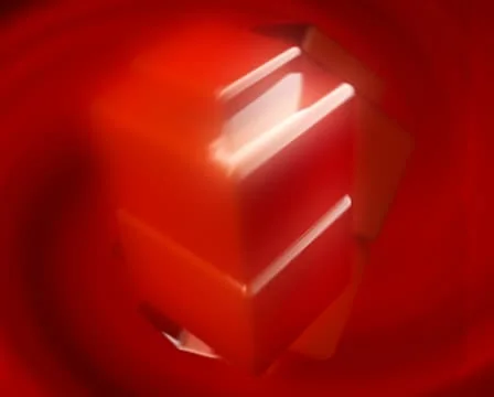 Spinning Red Bricks Background Loop Stock Footage 8945572