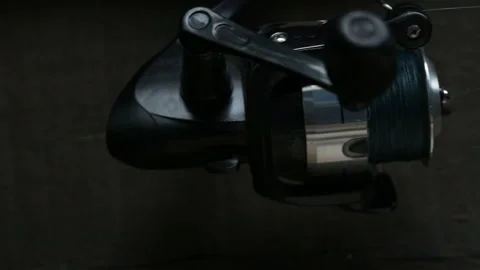 Spinning reel close to Stock Footage 113676659