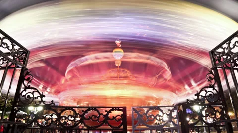 Spinning Ride (Time lapse) 스톡 동영상 35154675