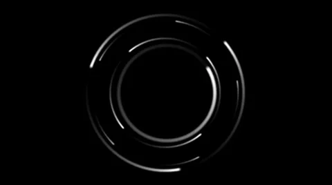 Spinning Ring 2 + Alpha Channel Stock Footage 33599431