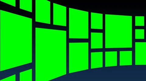 Spinning ring of squares Stock Footage 51995505