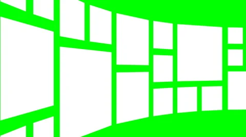 Spinning ring of squares Stock Footage 51995554