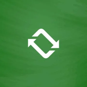 Spinning, rotating arrows Stockillustratie