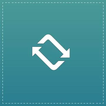 Spinning, rotating arrows Stock Illustration