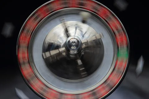 Spinning roulette Stock Photos
