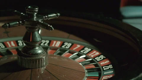 Spinning roulette wheel Stock Footage 237459346