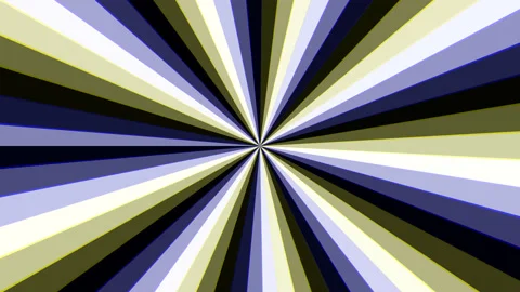 Spinning Shining Light Spokes Rotating Video stock 143908827