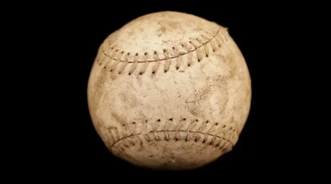 Spinning softball Video stock 1012395