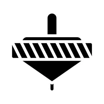 Spinning solid icon style chinese new year illustration vector perfect. Stock Illustration