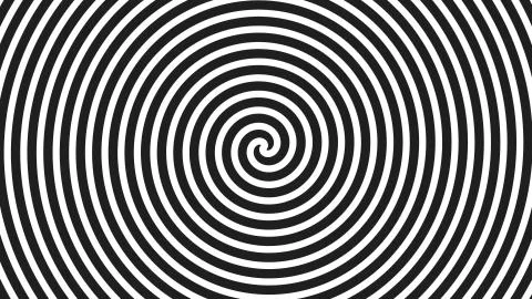 Spinning Spiral Abstract Motion Background Stock Illustration