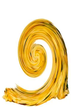 Spinning spiral Stock Illustration