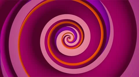 Spinning spirals Stock Footage 11259474