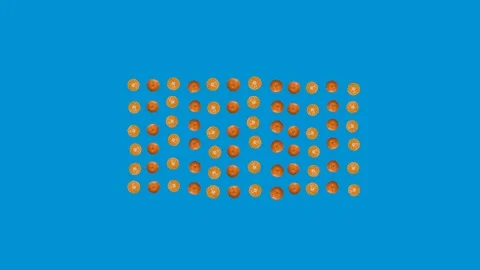 Spinning tangerine Stock Footage 126727340