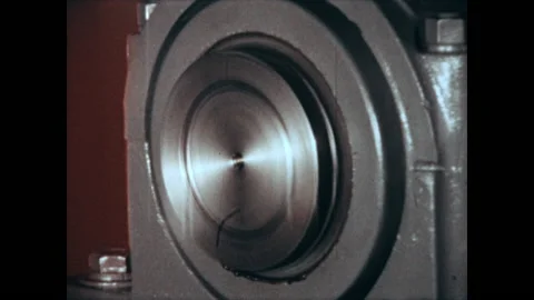 Spinning Testing Wheel 1967 Stock Footage 167288919