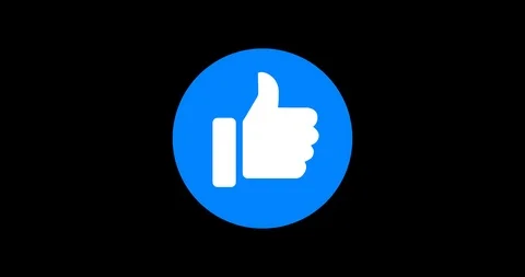 Spinning Thumbs Up Animation With Alpha Channel Видео 86367965