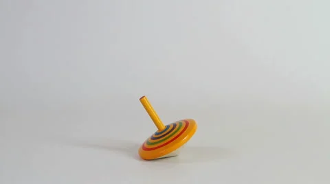 Spinning Top Video stock 6515233