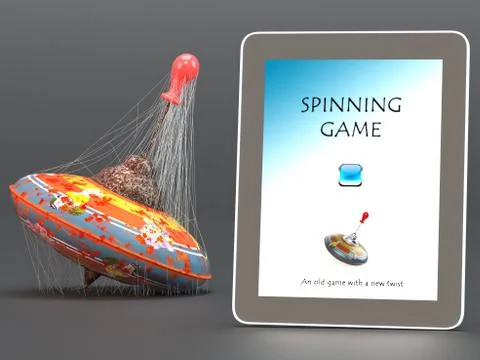 Spinning top イラスト素材