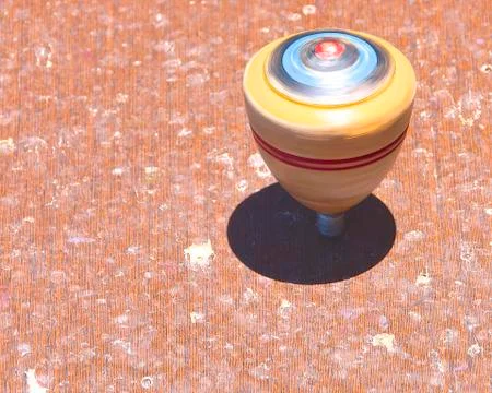 Spinning top Stock Photos