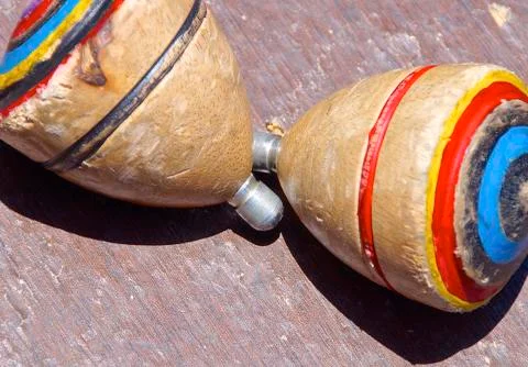 Spinning top Stock Photos
