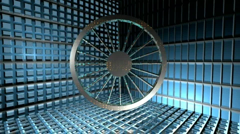 Spinning wheel Stock Footage 141271