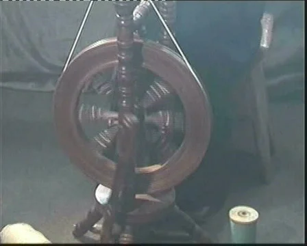 Spinning wheel Stock Footage 790531