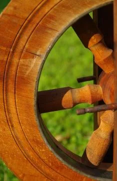 A spinning wheel Stock Photos