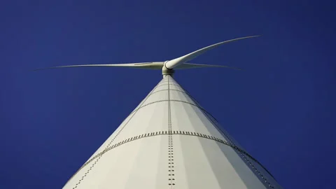 Spinning wind turbine Stock Footage 164520866
