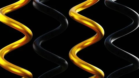 Spiral 3d shape Spiral 3d shape. Computer generated Copyright: xZoonar.com... Stock Photos