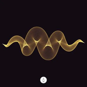 Spiral. 3d vector illustration Stock Illustration