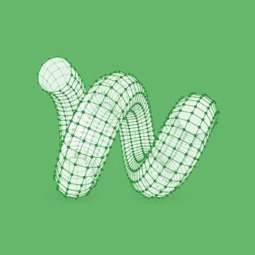 Spiral. 3d vector illustration Stock Illustration