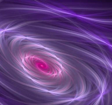 Spiral abstract fractal background Stock Illustration