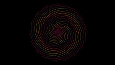 Spiral abstract shiny background. Stock Illustration