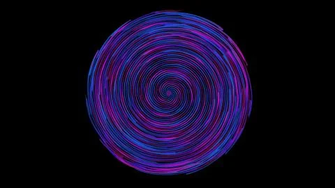 Spiral abstract shiny background. Stock Illustration