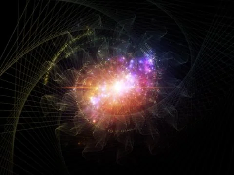 Spiral Arrangement Stock Illustration