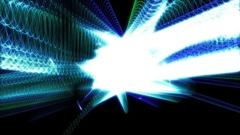 Spiral array space techno background Video stock 88606315